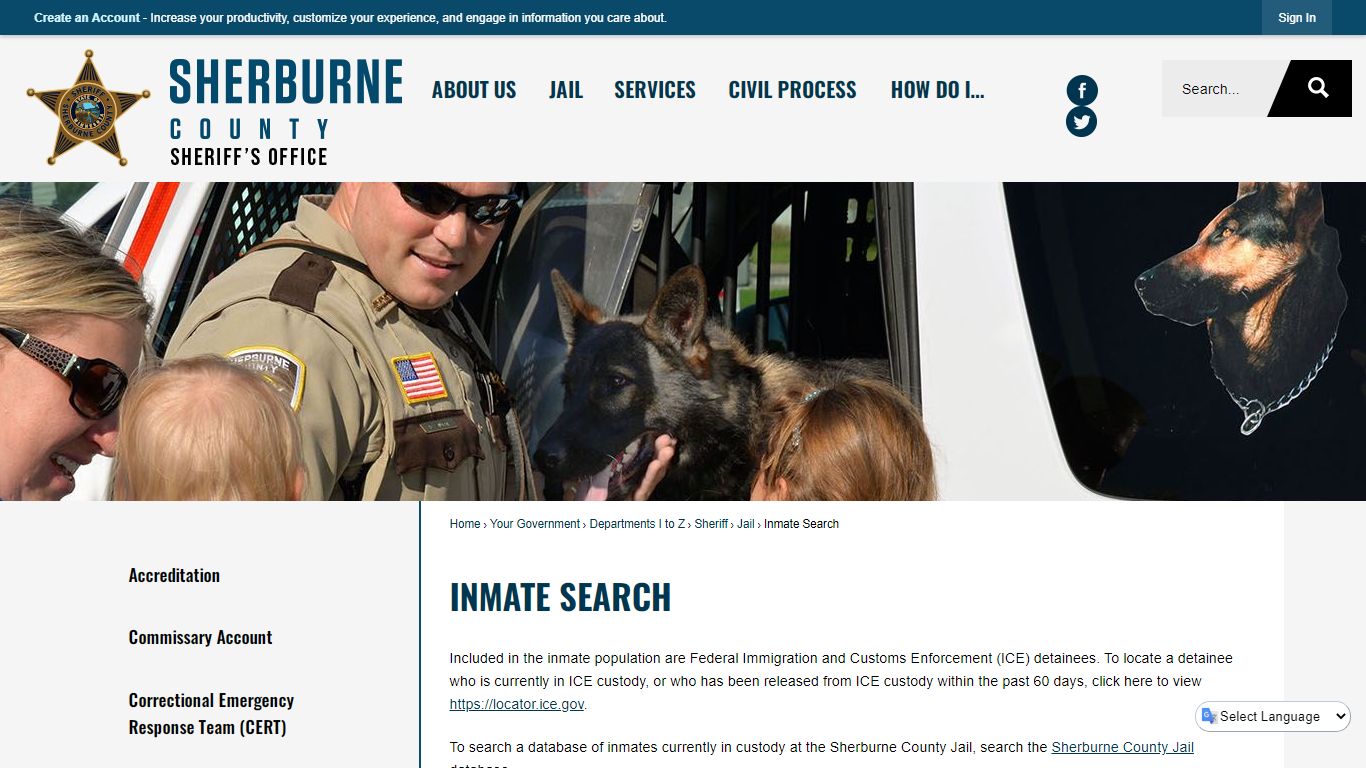 Inmate Search | Sherburne County, MN